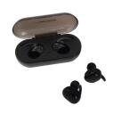 Esperanza TWS CARDERA Austiņas, EH225K, 4h, 30mAh, 10m, Bluetooth 5.0, In-ear, Akumulators, Sarkanā apgaismojums