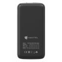 Navitel PWR10 MX Black, 10000mAh, 3.7V, 37Wh, 2xUSB-A, kahepoolsed USB-C, micro-USB, &uuml;lekoormuse kaitse