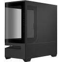 Asus Kaste PRIME AP201 TG, 2x120mm sānu ventilatori, 1x120mm aizmugures ventilators, 2x2.5" un 2x3.5" HDD