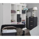 Kumode ar 3 atvilktnēm Style Curver 0806604210 33x38x60cm tumši brūna