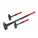 Slēdznieka āmurs, 0,2 kg, stikla &scaron;ķiedras rokturis, 360 mm, AW32012BL, AWTOOLS