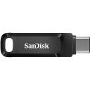 Sandisk Ultra Dual Drive Go USB флеш-накопитель SDDDC3-256G-G46, 256 ГБ, 150 МБ/с, USB Type-A, USB Type-C, поворотный дизайн