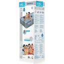 Bestway Bassein Raam STEEL PRO 7347430, 366 cm x 201 cm x 66 cm, 4000 l, TriTech materjal, korrosioonikaitse