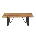 Kafijas galdiņ&scaron; IRONBRIDGE 132x66xH43,5cm, priede 34570