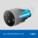 Nutikas juhtmevaba turvakaamera, TP-Link, Tapo C425, 4 MP, F/2.1, IP66, H.264, MicroSD kuni 512 GB