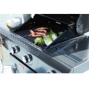 Barbecook Siesta 210 Graphite gaasigrill &otilde;ues toidu valmistamiseks 2 p&otilde;letit 8kW 2.9kW k&uuml;lgp&otilde;leti malmrestid 112x56x118cm BC-GAS-2071