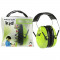 Защитные наушники от шума для детей Peltor PKIDG neon green UU008342725 3M