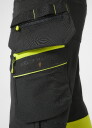 Hi-vis pants Icu Brz, 4-way stretch, yellow/black, C56, Helly Hansen, 77500_369-C56
