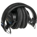 Sony Austiņas MDR-7506, SONY MDR-7506, 40mm, 63&Omega;, 106dB, 3m, salokāmas, slēgta konstrukcija, OFC kabelis