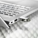 Intenso USB atmintinė 3536480 32 GB, USB 3.2 Gen 1, skaitymo greitis 70 MB/s, metalinis korpusas, sidabrinė spalva