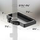 Onkron monitorių A35-B, 190 mm x 105 mm, 160 g, juodas, ABS, suderinamas su D101E, D121E, D208E, D221E, G70, G140, G280, PT2, PT3