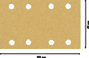Slīppapīrs,kokam 80x133,K60,10 gab., Orbitālajām slīpmašīnām EXPERT C470 SMILŠPAPĪRS, 2608900878, BOSCH