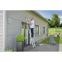 Teleskoopredel T80 FlexLine / alumiinium / 13 astet 037113131 HAILO 380 cm 13,1 kg 150 kg