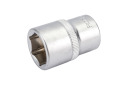Головка 18 мм, 1/2", 6-гранная, ROCKFORCE, RF-54518, CrV сталь, L=38 мм