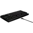 Logitech Juhtmega m&auml;nguklaviatuur G Pro 920-009392, 1.8m, mehaaniline, GX Blue, LIGHTSYNC RGB, 26 klahvi rullimine
