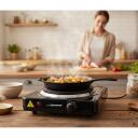 Esperanza EKH003K elektriskā plīts, 220-230 V, 50-60 Hz, 1000 W, 5 temperatūras pakāpes, termostatiskā aizsardzība