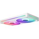 Nzxt Arvutikorpuse ventilaator F280 RGB Core RF-U28HF-W1, 2000 RPM, 3.2 mmH2O, 8 RGB LED, 1 tk.