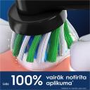 Oral-B Nomaināmi zobu birstes uzgaļi EB50BRX-4, 4 gab, melns, pieaugu&scaron;ajiem, X formas sariņi, nolietojuma indikators