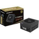 Gigabyte Maitinimo &scaron;altinis GP-P750GM, 750W, 100-240V, 50-60Hz, 80 PLUS Gold, visi&scaron;kai modulinis dizainas, 1 ventiliatorius