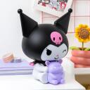 Paladone Kuromi GloBuddies nakts gaisma PP14396KUR, 16cm, violets, LED, 1 spuldze, galda virsma