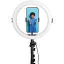 Agfa Photo Ring Light ARL11XL, ARL11XL, 10W, 28cm, 3200-6500K, 120 LED, USB toide, alumiiniumist statiiv 45-155cm