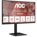 Aoc LCD monitor Q27E4CV 68.6 cm 2560 x 1440 Quad HD 120Hz IPS k&otilde;rguse reguleeritav alus USB keskjaam 90W toiteedastus