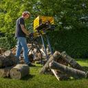 Medienos skaldytuvas 2200W, POWERPLUS, POWXG64920, 5,4 tonos skaldymo jėga, 520 mm ilgis