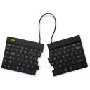 R-Go Tools klaviatuur R-GO SPLIT BREAK, traadita, Bluetooth 5.0, QWERTY, must, aku maht 500 mAh, 140 h aku t&ouml;&ouml;aeg