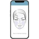 Homedics N&auml;o puhastusseade FAC-700-EU, 3 otsikut, aku, veekindel, Bluetooth naha anal&uuml;saator