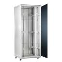 Somi Networks Kabinets 37U-60/60NAC, 60cm, 800kg, noņemami un bloķējami sānu paneļi, stikla durvis, nesaliktas