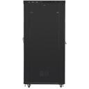 Lanberg Paigalduskapid 19 42U FF01-8242-12BL, 800mm, 42U, 800kg, IP20, LCD ekraan, 4 ventilaatori pesa