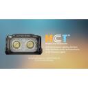 Nitecore Žibintuvėlis NU25 MCT, 400 lm, IP66, 700 mAh, LED, 132 m, 4.351 cd, Polikarbonatas, Juoda/Geltona