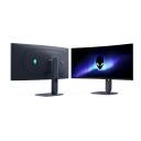 Dell Alienware AW3425DW monitor, 34", 3440 x 1440, QD-OLED, 240 Hz, 0.03 ms, 350 cd/m&sup2;, 2x HDMI, must