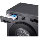 LG Pesumasin F4X1009NMB, 9 kg, 1400 RPM, A klass, esik&uuml;ljelt laadimine, auru funktsioon, Wi-Fi, grafiitmust