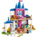 Lego Pelenės gyvūnų draugų pilis, 43283, 149 dalių, 1 figūrėlė, 4+ metų, interaktyvios 3D instrukcijos