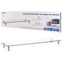 Logilink Statīvs BP0060, 20kg, 100cm x 26cm, regulējams augstums 7.8-9.3cm, caurspīdīgs