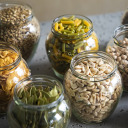 580 ml keeratava kaanega purk mustade kaantega - 6 tk BROWIN 132549, klaas, 82 mm