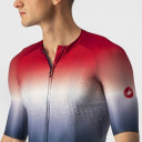 Velo krekls AERO RACE 6.0 Jersey, izmērs: XL, Savile Blue/Pro Red, 8050949607770 CASTELLI