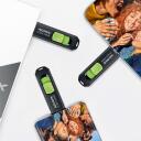 Adata USB m&auml;lupulk ACHO-UC300-32G-RBK/GN 32 GB, USB Type-C, 3.2 Gen 1, lugemise kiirus 100 MB/s, libisev disain