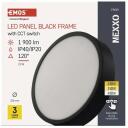 Emos LED Lamp NEXXO ZM5343, 21 W, 1900 lm, IP40, soe/neutraalne valge, &uuml;mmargune, lae/seina