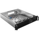 Lanberg rackmount serveri korpus ATX 520/12 19"/2U, SC01-5202-12B, 4x2,5" ketta, 6x3,5" ketta, 3x80mm PWM ventilaatorit, 2xUSB 3.0