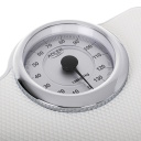 Mechanical bathroom scale with maximum load 136 kg and accuracy 1000 g white AD8180 Adler