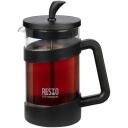 Resto prantsuse press 90508, 600 ml, Borosilikaatklaas, Roostevaba terasfilter, Plastmassist kaas, Must
