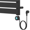 Ab R&auml;tiku kuivati 9157664, 500W, 500mm, 930mm, IP24, must, elektriline juhtpaneel ekraaniga