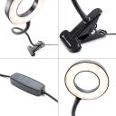 Rio LED r&otilde;ngasvalgus LISR-L/1,3, 6W, must/valge, 3 valgustuse seadistust, reguleeritav k&auml;si, USB