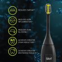 Silkn ToothWave Melns TW1PE3Z001, 100-240 V, 2 min, uzlādējams akumulators, 48 000 birstes vēzienu minūtē, uzlādes stacija