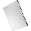 Toshiba Внешний жесткий диск Slim HDTD320ES3EA, 2000 ГБ, 2.5", USB 3.2 Gen 1, Серебристый, аутентификация паролем, NTFS формат