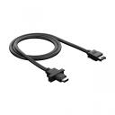 Fractal Design USB-C kaabel 10Gbps FD-A-USBC-001, 67cm, must, USB 3.1/3.1 gen 2/3.2 gen 2, USB Type C Male