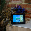 Laika stacija RCC 2MEASURE 260908 Elektroniska, bezvadu, apgaismota, melna