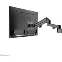 Neomounts stiprinājuma roka DS70-750BL2, 17-27", 7 kg, VESA 75x75/100x100 mm, gāzes atsperes augstuma regulē&scaron;ana, melna